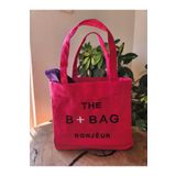 the b bag Uzun Askılı Kanvas Kumaş Omuz Çantası BQNJEUR