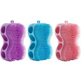 The Bath Bunny Silikon Vücut Temizleme Fırçası (Asortili)