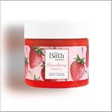 The Bath Factory Nemlendirici ve Arındırıcı Vücut Peelingi 300 gr Çilek Aromalı Canlandırıcı Etki