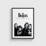 The Beatles Anthology Dizi Posteri Tablo Çerçeveli Poster Duvar Dekorasyonu - 30 x 40 - Siyah Çerçeveli