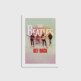 The Beatles Get Back Dizi Posteri Tablo Çerçeveli Poster Duvar Dekorasyonu - 30 x 40 - Çerçevesiz Poster