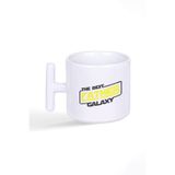 The Best Father In The Galaxy Star Wars Babalar Günü Baskılı Latte Fincanı T Kulplu Kupa Bardak, QB1L1168