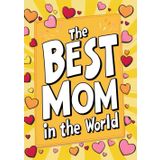 The Best Mom in the world, Personalized Sketchbook for Coloring, Drawing, white pages, 100-sheet, 200 pages, format A5, glossy cover: Cute and Practical Gift for Mom