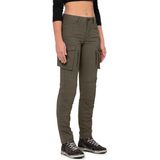 The Biker Jeans Thebikerjeans Truva Cargo Haki Kadın Motor Pantolonu - 27 - 30