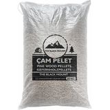 The Black Mount 20KG %100 Organik Çam Pelet Yakıtı Kedi Kumu 6mm - Kahverengi