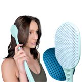 The Body Scratcher Ultimate Sırt Kaşıyıcı, Kafa Derisi Masaj Cihazı, Sırt Masajı ve Pul Pullandırıcı - Büyük Çizik Yüzeyi, Derin Yatıştırıcı Bir Çizik Sağlayan Tüm Vücut Sırt Çizicisi (Mavi)