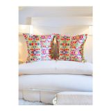 The Boho Home Decor Bloom Serisi - Çiçeklenme 2'Li Kırlent Kılıf Seti