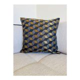 The Boho Home Decor Golden - Geometrik Dekoratif Yastık Kılıfı / Kırlent Kılıfı