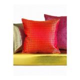 The Boho Home Decor Goldie - Kırmızı Altın Dekoratif Kırlent/Yastık Kılıfı