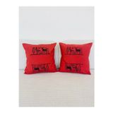 The Boho Home Decor Mitoloji - Organik Geyik Dekoratif Kırlent Kılıfı