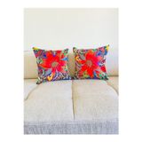 The Boho Home Decor Modern - Dekoratif Kırlent Kılıfı | Çiçek Desen Dekoratif Yastık Kılıfı