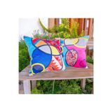 The Boho Home Decor Patchwork Serisi - Hoop 2' Li Kırlent Kılıf Takımı