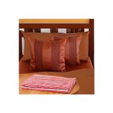 The Boho Home Decor Premium Klasik - Minimal Tarçın Dekoratif 2`Li Kırlent Seti