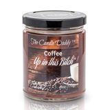The Candle Daddy Coffee Up in This Kokulu Mum - 170 ml Kavanoz Mumu - Hindistan'da Elle Dökülmüştür
