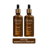 The Ceel 2'li Saf Hint Yağı Castor Oil Soğuk Sıkım 50 ml