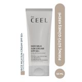 The Ceel Pirinç Mayası Güneş Kremi SPF 50+ Yüksek Koruma & Nem Destekli Pirinç Suyu, Hyaluronik Asit 50 ml