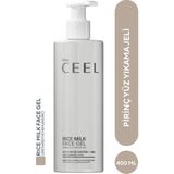 The Ceel Pirinç Sütü Yüz Yıkama Jeli Nemlendirici & Aydınlatıcı Pirinç Suyu, Hyaluronik Asit 400 ml