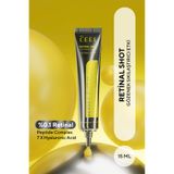 The Ceel Retinal Shot %0,1 Sıkılaştırıcı & Güçlendirici Krem Retinal,7x Hyaluronic Acid, Q10 15 ml