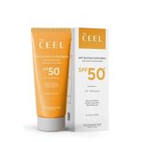 The Ceel Spf 50+ Yüksek Korumalı Güneş Kremi 50 Ml - Glutatyon Ve Panthenol İçeren Nemlendirici Ve Ton Dengeleyici Yüz Güneş Kremi, Uva Uvb K