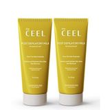The Ceel Tüy İnceltici ve Nemlendirici Süt 2x60 ml - Isırgan Otu & Hyaluronik Asit İçeren Epilasyon Sonrası Bakım Losyonu, Cilt Yatıştırıcı ve Nemlendirici Vücut Bakım Kremi