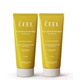 The Ceel Tüy İnceltici ve Nemlendirici Süt 2x60 ml - Isırgan Otu & Hyaluronik Asit İçeren Epilasyon Sonrası Bakım Losyonu, Cilt Yatıştırıcı ve Nemlendirici Vücut Bakım Kremi