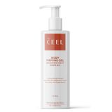 The Ceel Vücut Bakım Jeli 250 ml - Kafein, Üzüm Çekirdeği Yağı ve Vitamin E İçeren Nemlendirici & Pürüzsüz Görünüm Destekleyici Vücut Jeli