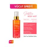 The Celestera Solstice Body Mist, Bergamot, Lavanta, Vanilya, Amber ve Misk Kokulu Kalıcı Saç ve Vücut Spreyi - 100 ml