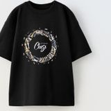 The Champ Clothing Let'S Play Chess Yazılı Dönen Satranç Tasarım Baskılı Siyah Çocuk T-Shirt