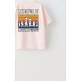 The Champ Clothing Life İs Full Of Important Choices Yazılı Satranç Tasarım Baskılı Pembe Çocuk T-Shirt