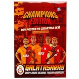 The Champions Edition: Galatasaray 2024-25 Dev Poster ve Çıkartma Seti