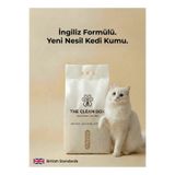The Clean Box %100 Doğal Yeni Nesil Pelet Kedi Kumu 10L - 30 Gün Kullanım - Yavru ve Yetişkin Kedilere Uygun - 5 KG