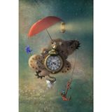 The Clockwork Frog Dream Journal: Lined Paperback Notebook, 6x9 inches, 120 cream pages