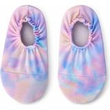 The Cloudish Shop Kız Çocuk Kaydırmaz Taban Deniz Ayakkabısı Havuz Patiği Batik Desenli - Açık Pembe