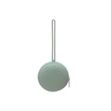 The Cloudish Shop Silikon Emzik Saklama Kutusu Emzik Tutucu Taşınabilir Askılı Fermuarlı Yeşil Renk