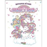 The Çocuk Kolektif Unicorn Boyama Kitabı 16 Sayfa Türkçe Cilt Durumu Ciltsiz Çocuklar İçin Eğlenceli