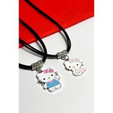 The Collection Hello Kitty Arkadaşlık Best Friends Çift Kolyesi