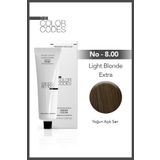 THE COLOR CODES KALICI KREM SAÇ BOYASI 8.00 AÇIK SARI EKSTRA 60 ML