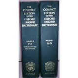 The Compact Edition of the Oxford English Dictionary, 2-Volume Set (With Supplement and Bibliography Included in Vol. 2) (Complete Text Reproduced Micrographically)