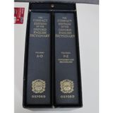 The Compact Edition of the Oxford English Dictionary : Complete Text Reproduced Micrographically (2-volume set with Box)