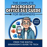 The Complete Microsoft Office 365 Guide for Beginners: Simple Instructions for Word, Excel, PowerPoint, Outlook & OneDrive (The Digital Grandson’s Tech Made Simple)
