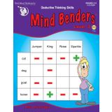 The Critical Thinking CTB01333BBP Mind Benders Book 3 School Workbook