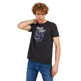 The Crow Erkek T-Shirt Beden, Antrasit, L, TC7123