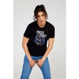 The Crow Erkek T-Shirt Beden, Siyah, L, TC7123