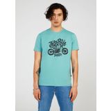 The Crow Erkek T-Shirt, Mint, 2XL, TC7121