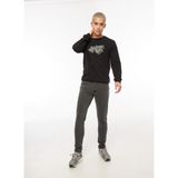 The Crow Normal Bel Dar Füme Erkek Denim Pantolon TC5002 - Koyu Füme - 30 / 32