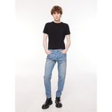 The Crow Normal Bel Dar Mavi Erkek Denim Pantolon TC5003 - 30 / 31
