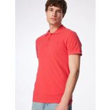 The Crow Polo Yaka Düz Nar Çiçeği Erkek T-Shirt FATHER