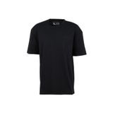 The Crow TC9011 BASIC Bisiklet Yaka Baskılı Lacivert Erkek T-shirt