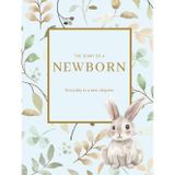 The Diary of a Newborn (Blue Hardcover): Baby Log Book for New Parents to Track Feedings, Sleep, Medications, Temperature Checks, Milestones & ... for Newborn Care | 8.w5x11 Inches, 233 Pages