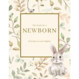 The Diary of a Newborn (Cream): Baby Log Book for New Parents to Track Feedings, Sleep, Medications, Temperature Checks, Milestones & Memories | Journal for Newborn Care | 8.5x11 Inches, 233 Pages